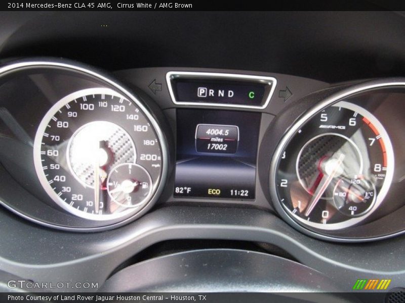 Cirrus White / AMG Brown 2014 Mercedes-Benz CLA 45 AMG