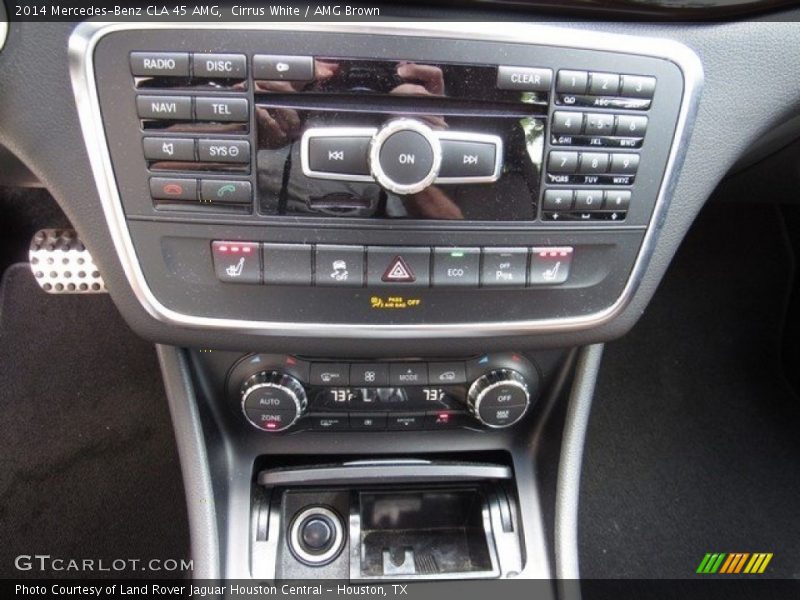 Cirrus White / AMG Brown 2014 Mercedes-Benz CLA 45 AMG