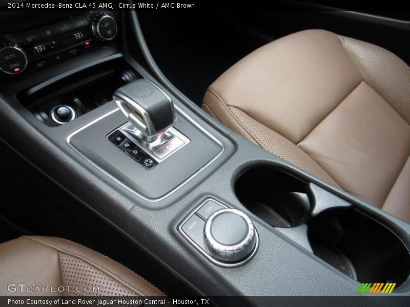 Cirrus White / AMG Brown 2014 Mercedes-Benz CLA 45 AMG