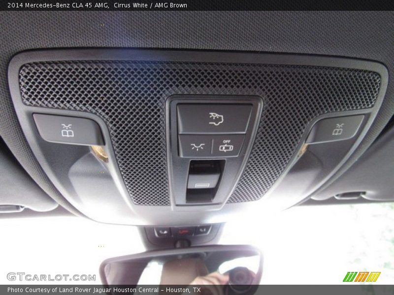 Cirrus White / AMG Brown 2014 Mercedes-Benz CLA 45 AMG