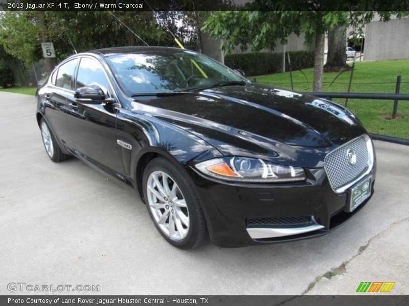 Ebony / Warm Charcoal 2013 Jaguar XF I4 T
