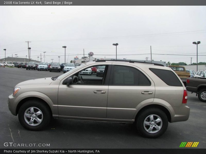 Sand Beige / Beige 2008 Kia Sorento LX 4x4