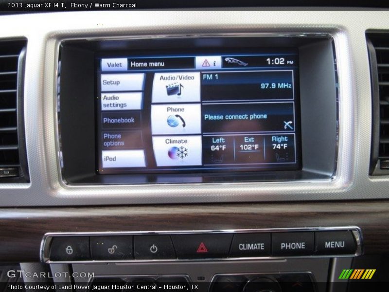 Ebony / Warm Charcoal 2013 Jaguar XF I4 T