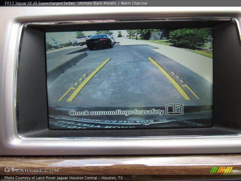 Ultimate Black Metallic / Warm Charcoal 2011 Jaguar XF XF Supercharged Sedan