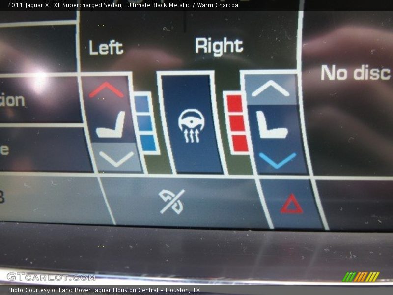 Ultimate Black Metallic / Warm Charcoal 2011 Jaguar XF XF Supercharged Sedan