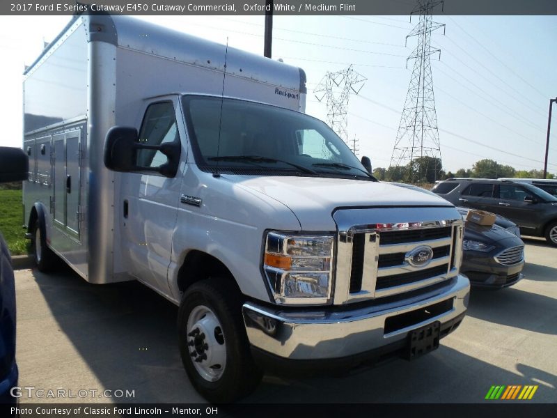 Oxford White / Medium Flint 2017 Ford E Series Cutaway E450 Cutaway Commercial