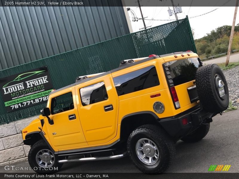 Yellow / Ebony Black 2005 Hummer H2 SUV