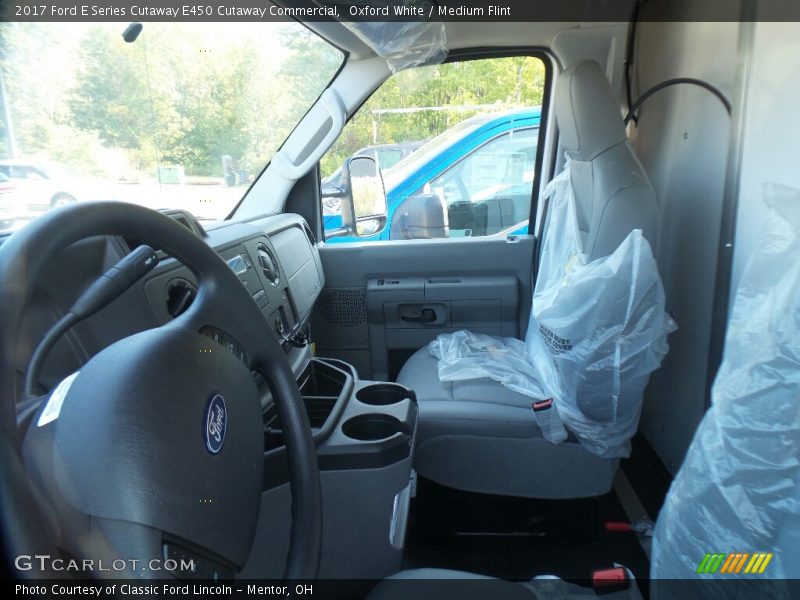 Oxford White / Medium Flint 2017 Ford E Series Cutaway E450 Cutaway Commercial