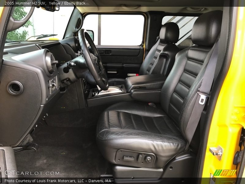 Yellow / Ebony Black 2005 Hummer H2 SUV