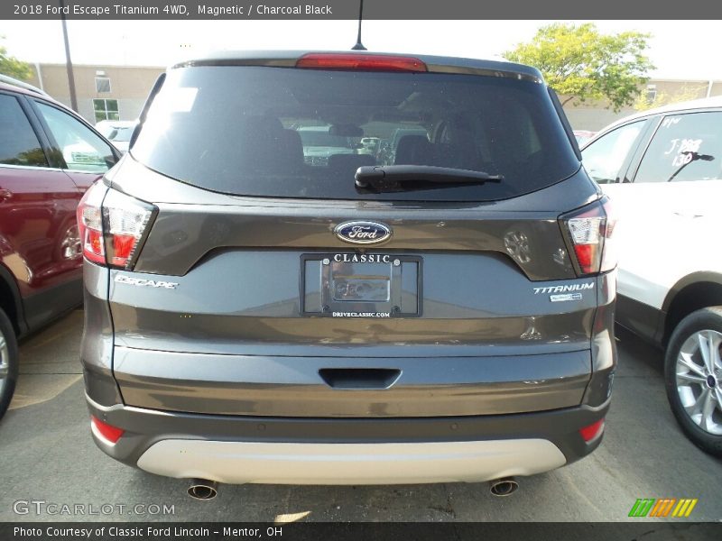 Magnetic / Charcoal Black 2018 Ford Escape Titanium 4WD