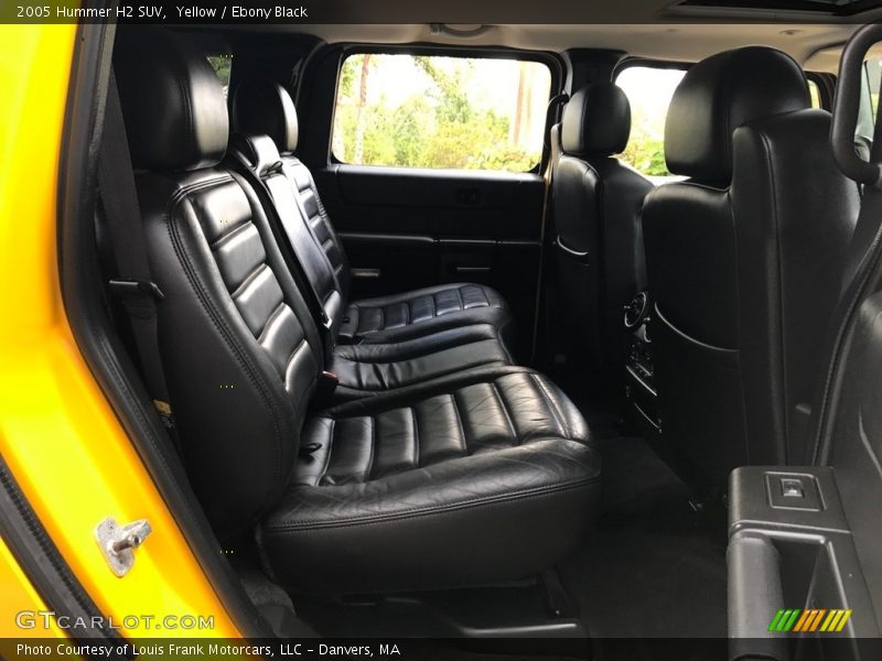 Yellow / Ebony Black 2005 Hummer H2 SUV