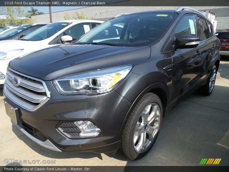 Magnetic / Charcoal Black 2018 Ford Escape Titanium 4WD