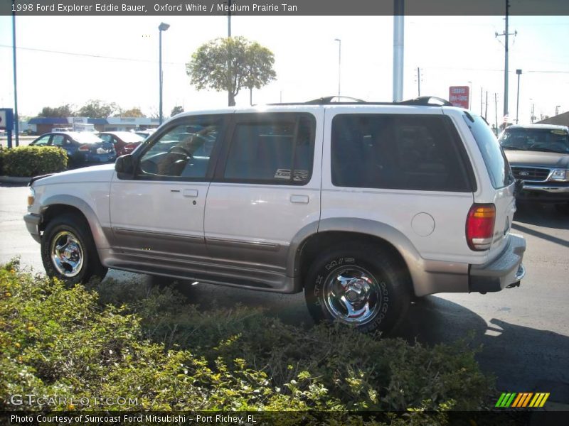 Oxford White / Medium Prairie Tan 1998 Ford Explorer Eddie Bauer