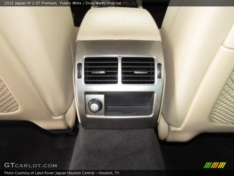 Polaris White / Dove/Warm Charcoal 2015 Jaguar XF 2.0T Premium
