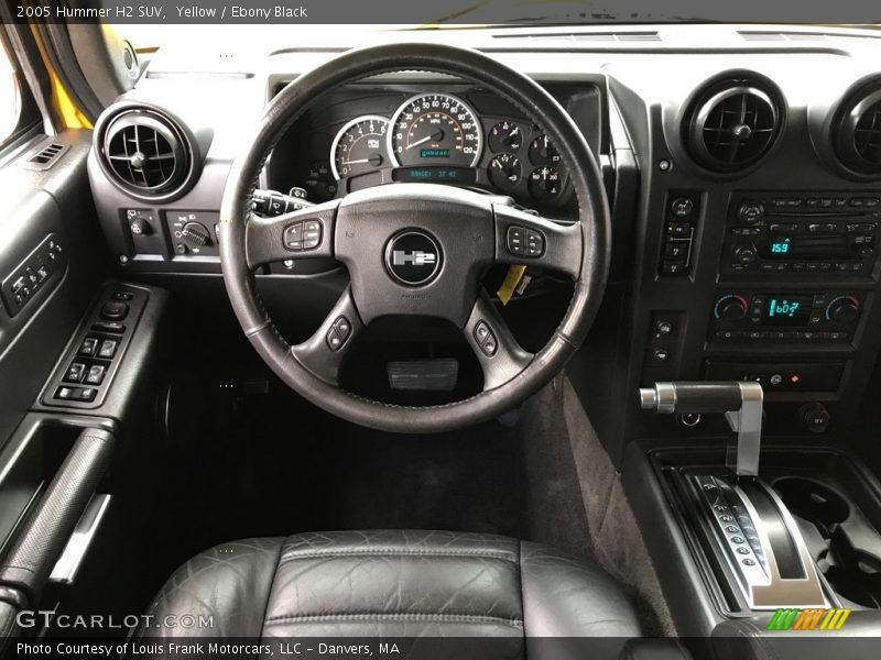 Yellow / Ebony Black 2005 Hummer H2 SUV