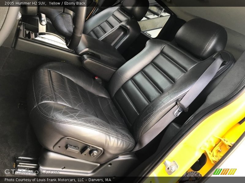 Yellow / Ebony Black 2005 Hummer H2 SUV