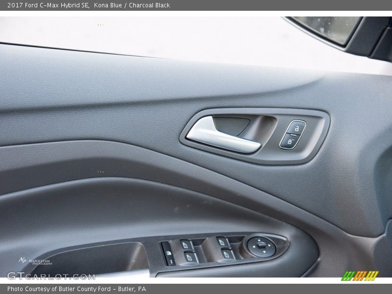 Kona Blue / Charcoal Black 2017 Ford C-Max Hybrid SE