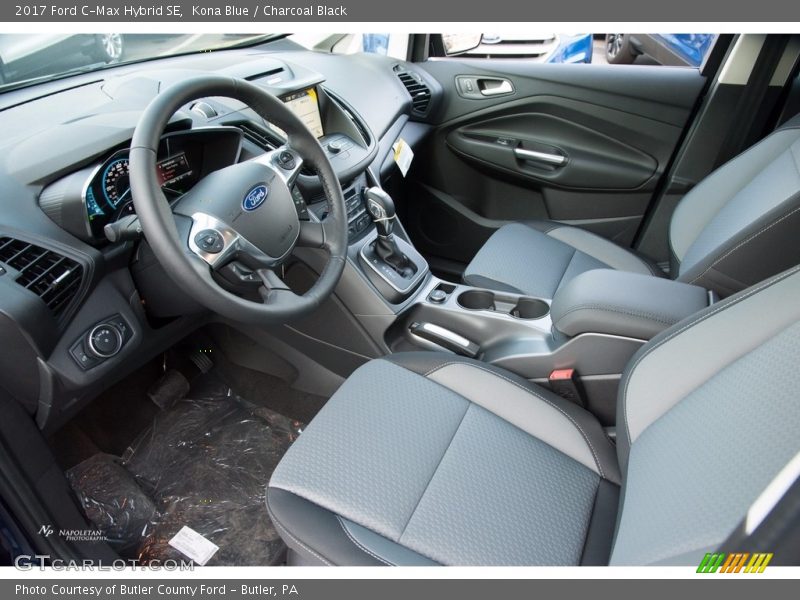 Kona Blue / Charcoal Black 2017 Ford C-Max Hybrid SE