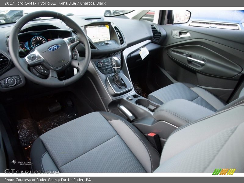 Kona Blue / Charcoal Black 2017 Ford C-Max Hybrid SE