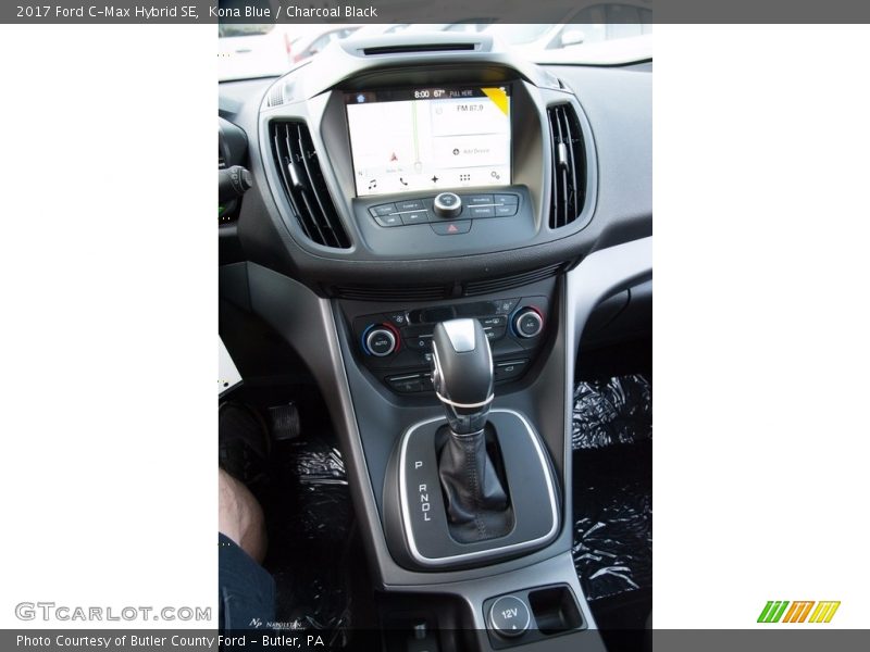 Kona Blue / Charcoal Black 2017 Ford C-Max Hybrid SE