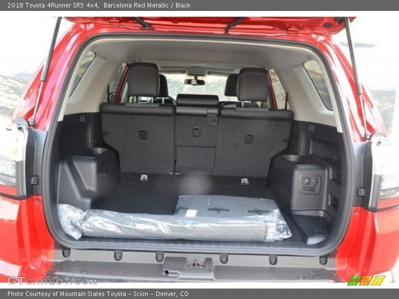 Barcelona Red Metallic / Black 2018 Toyota 4Runner SR5 4x4