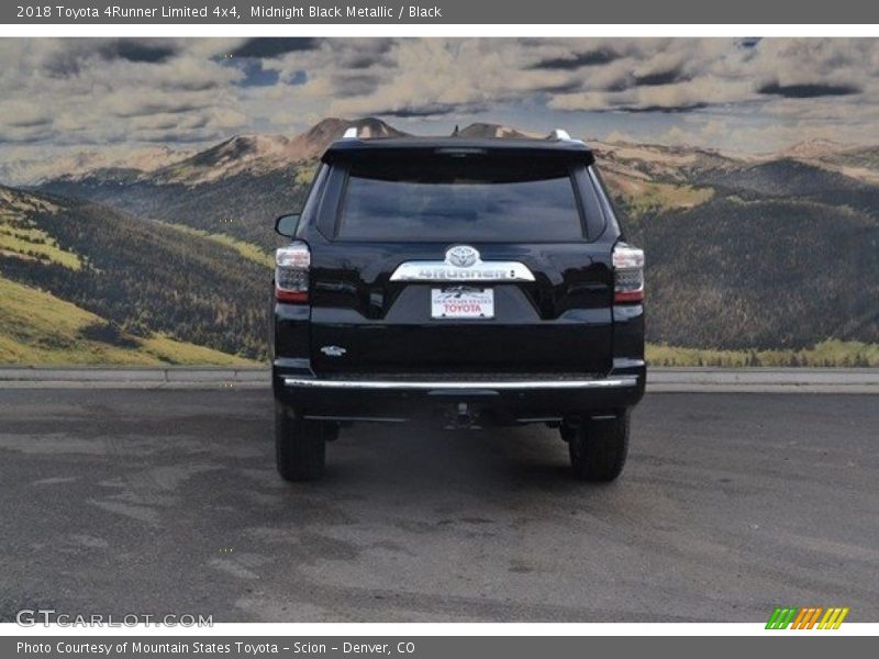 Midnight Black Metallic / Black 2018 Toyota 4Runner Limited 4x4