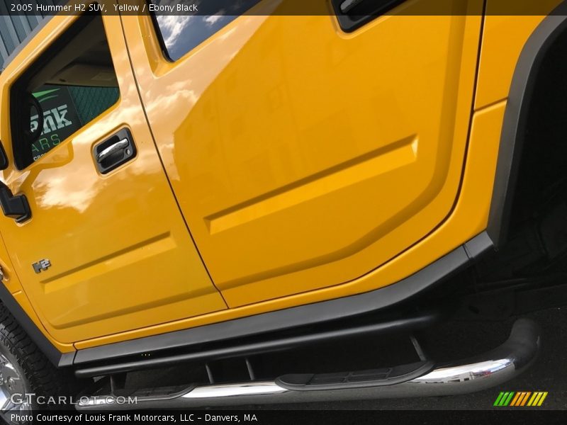 Yellow / Ebony Black 2005 Hummer H2 SUV