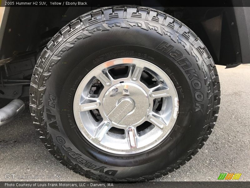 Yellow / Ebony Black 2005 Hummer H2 SUV