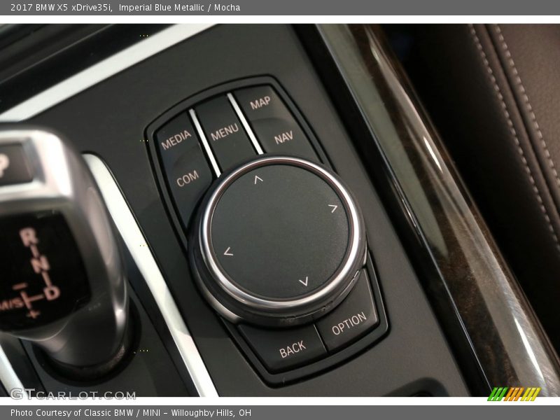 Imperial Blue Metallic / Mocha 2017 BMW X5 xDrive35i