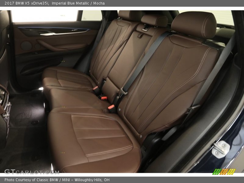 Imperial Blue Metallic / Mocha 2017 BMW X5 xDrive35i
