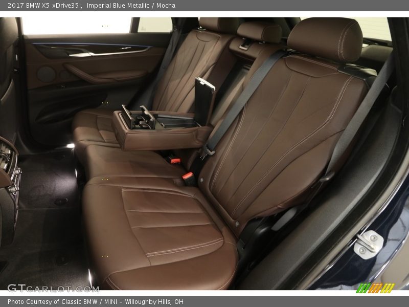 Imperial Blue Metallic / Mocha 2017 BMW X5 xDrive35i