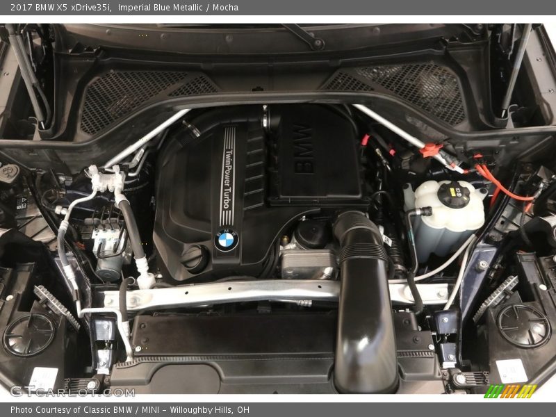 Imperial Blue Metallic / Mocha 2017 BMW X5 xDrive35i