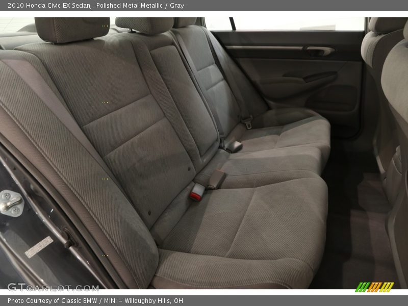 Polished Metal Metallic / Gray 2010 Honda Civic EX Sedan