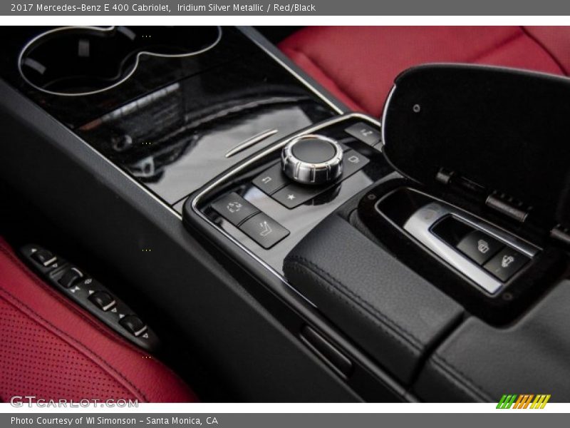 Iridium Silver Metallic / Red/Black 2017 Mercedes-Benz E 400 Cabriolet