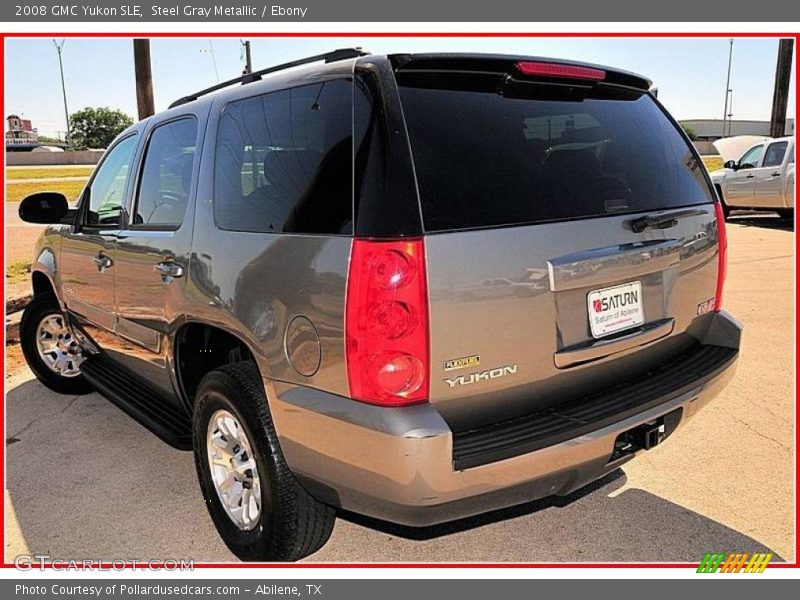 Steel Gray Metallic / Ebony 2008 GMC Yukon SLE