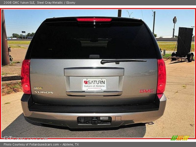 Steel Gray Metallic / Ebony 2008 GMC Yukon SLE
