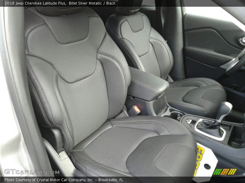 Billet Silver Metallic / Black 2018 Jeep Cherokee Latitude Plus