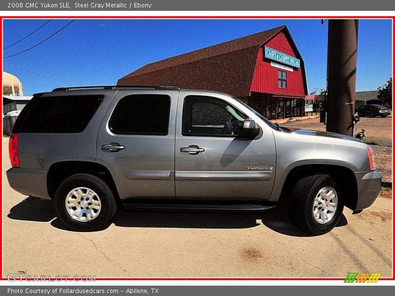 Steel Gray Metallic / Ebony 2008 GMC Yukon SLE