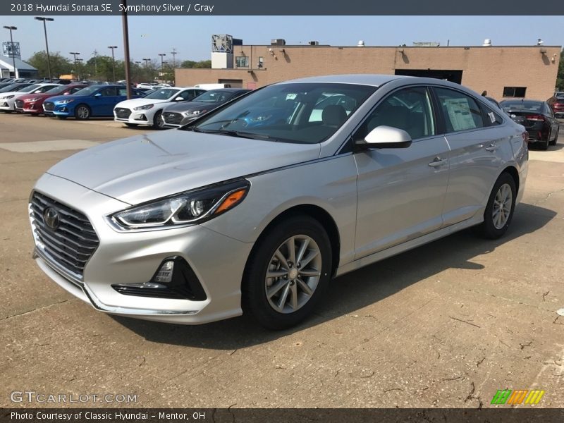 Symphony Silver / Gray 2018 Hyundai Sonata SE
