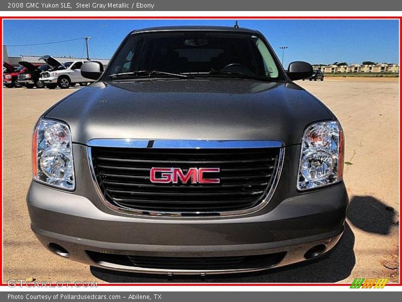 Steel Gray Metallic / Ebony 2008 GMC Yukon SLE
