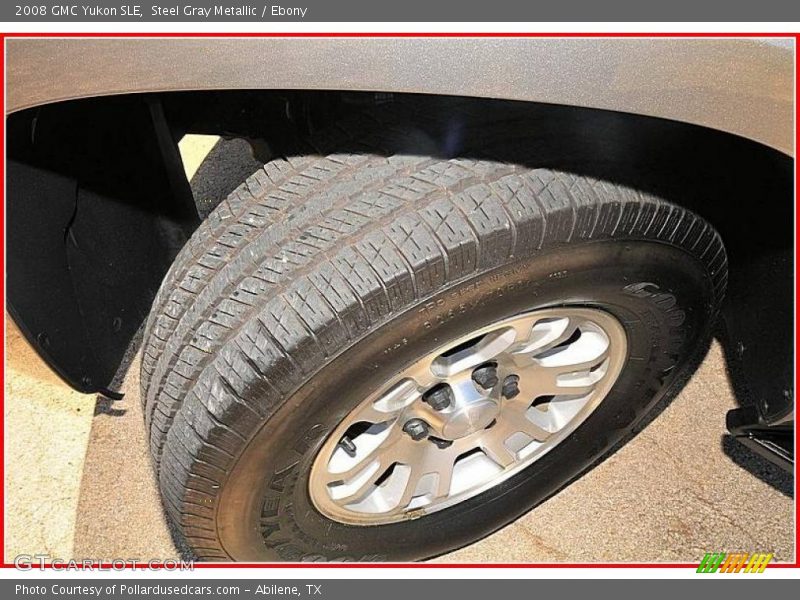 Steel Gray Metallic / Ebony 2008 GMC Yukon SLE