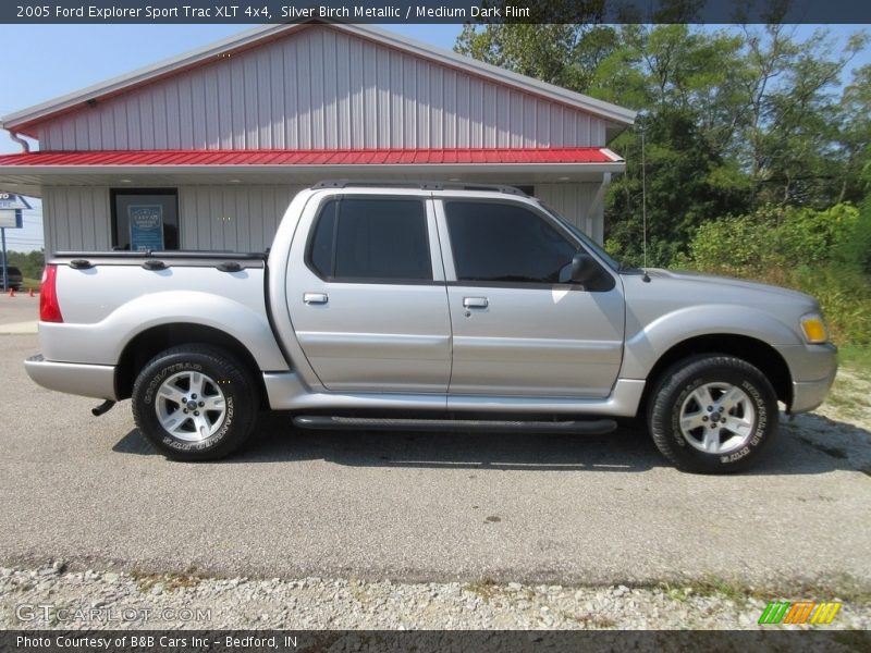 Silver Birch Metallic / Medium Dark Flint 2005 Ford Explorer Sport Trac XLT 4x4