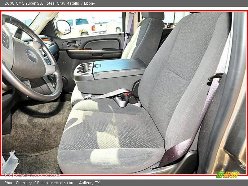 Steel Gray Metallic / Ebony 2008 GMC Yukon SLE