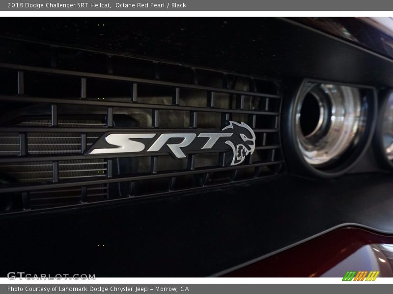 Octane Red Pearl / Black 2018 Dodge Challenger SRT Hellcat