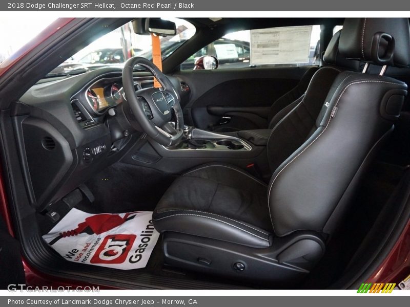 Octane Red Pearl / Black 2018 Dodge Challenger SRT Hellcat