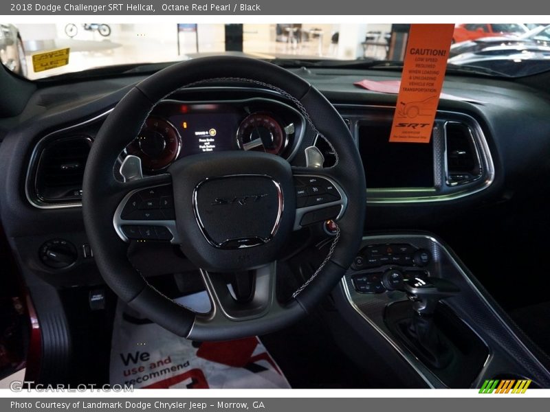 Octane Red Pearl / Black 2018 Dodge Challenger SRT Hellcat