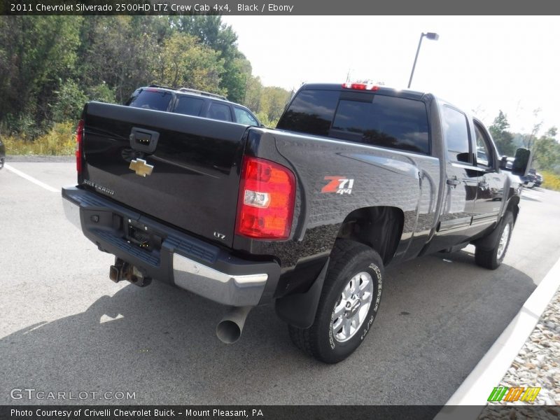 Black / Ebony 2011 Chevrolet Silverado 2500HD LTZ Crew Cab 4x4