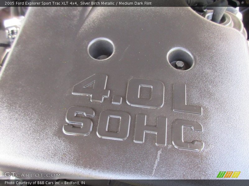 Silver Birch Metallic / Medium Dark Flint 2005 Ford Explorer Sport Trac XLT 4x4