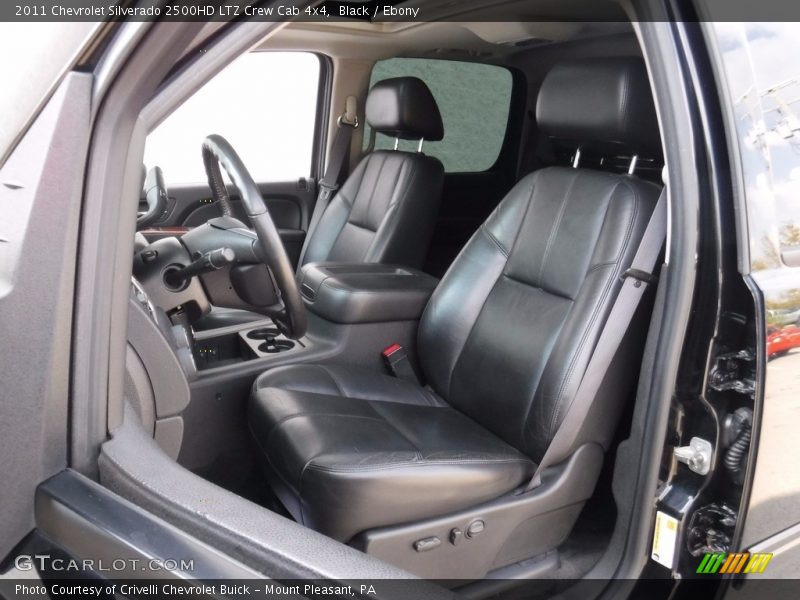 Black / Ebony 2011 Chevrolet Silverado 2500HD LTZ Crew Cab 4x4
