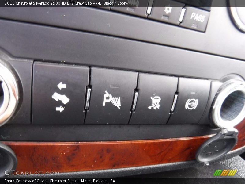 Black / Ebony 2011 Chevrolet Silverado 2500HD LTZ Crew Cab 4x4